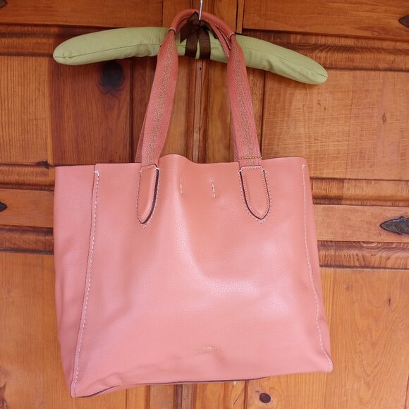 Coach Handbags - Coach pink shoulder bag